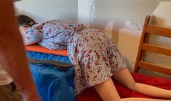 Naoko's Long Belt Whipping