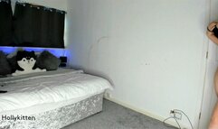 I let him cum on my toes