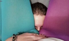 You Can't Breathe Under My Pantyhose! (4K, Resolution: 1920x1080) 10 Min!