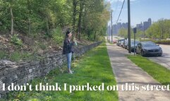 GreasyRose pees on the trail