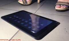 Tablet and Clocks crush fetish