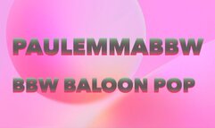 BBW BALLON POPPING
