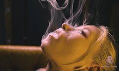 Just a cigarette between her lips 4K MP4