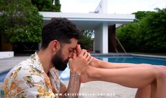 Foot Fetish - Just a perfect girl.