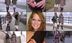 Britney Term SLC Cold Toe Gimp on a Rainy Day