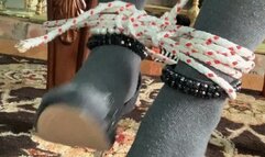 Tied ankle challenge