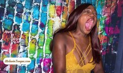 MelaninTongueQueen Yawns in your face