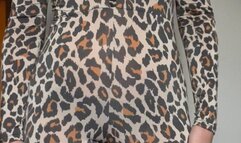 Showing my ass off in my Halloween costume