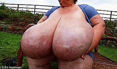 The Outdoor Big Boobs Bouncing Compilation (Clip No 2493 - wmv version)