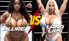 Big tit topless female wrestling championship HD