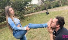 Ballbusting by Young Beautiful Girl
