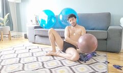 Sit pop really big and tight loons