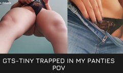 Giantess -Tiny in my panties