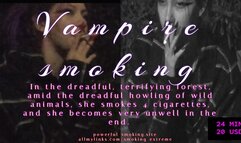Smoking vampire