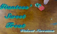 Giantess' Sweet Treat (NO VOICEOVER)