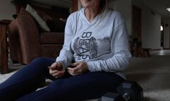 Squatting And Showing My Soles, 1st