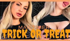 Trick Or Treat Mailtimer (Blackmail Fantasy Games) 1080MP4 - Play a hot blackmail game (TRICK OR TREAT MAILTIMER) with a bratty blonde sexy Goddess