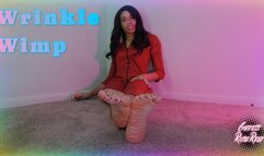 Wrinkle Wimp- Ebony Goddess Rosie Reed Humiliates and Teases You With Perfect Ebony Feet and Foot Wrinkles- standard definition