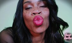 "Fuck Her, I Love Rosie"- Ebony Femdom Goddess Rosie Reed Seduces You With Shiny Pink Lips With Homewrecking Wife Humiliation CEI- 1080p HD