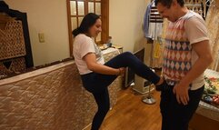 Sensual Ballbusting with Andrea - Part 2