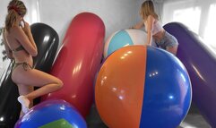 hot inflatable room deflating