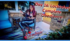 LOCKTOBER DAY 16: COMPLETE OBEDIENCE