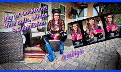 LOCKTOBER DAY 17: BLUE BALLS, DILDOS, SUBMISSION