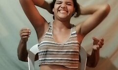 Aida armpit tickling