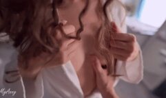 STAY HOME AND FUCK! Hard Sex in the Bathroom, Facial Cumshot!