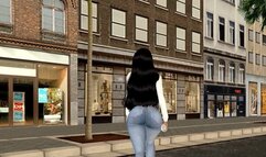 Desperation Pee In Tight Jeans