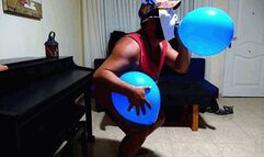 JUEGO DE GLOBOS HINCHABLES