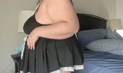 BBW Maid Finds Your Sex Toys | 28 Weeks |