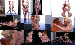 Wet and Wild Ripping CatBall CatFight wmv