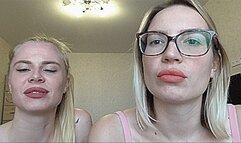 Let's smell the sweet lips! MP4