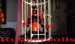 Latex Lara And Lola Noir - Used In The Birdcage - wmv