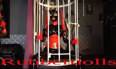 Latex Lara And Lola Noir - Used In The Birdcage - HD