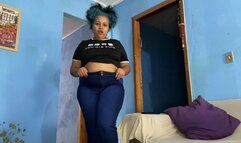 BBW Cant Stop Farting and Burping on Jeans pt1