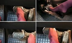 VIOLET PANTYHOSE DAY: Fast acceleration and brutal hard braking in BMW 2 GT M series