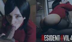 ADA WONG WAS TIED UP AND FUCKED