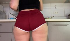 Doing chores and farting