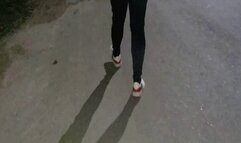 Catching up with a woman in sneakers MP4