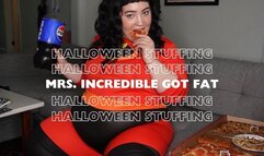 Halloween Family Sized STUFFING* Mrs. Incredible Got FAT!