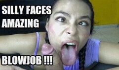 SILLY FACES BLOWJOB 231022B4 SARAI MAKING SILLY FACES WHILE SUCKING COCK + FREE LICKING SHOW HD MP4