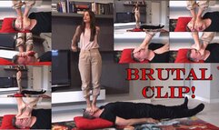 EVIKE - I love to DESTROY your face under my feet 2 - INHUMAN face trampling, face crushing, face stomping NON STOP