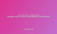 I am a nurse helping you recuperate by discovering which sex position work best for you