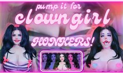 clown fetish! pump it to clowngirl honkers!