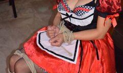 VIVIAN IREENE PIERCE LITTLE RED RIDING HOOD BOUND AND GAGGED LAST PART