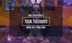 Week 31: An aching task for painful pleasures (MP4)
