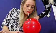 Soaking wet, covered in saliva! - small version