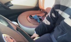 Pedal Pumping with my Nike Air Max 90 white and pink version 1080 p